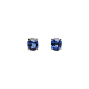 3.50 Carat Sapphire Stud Earrings