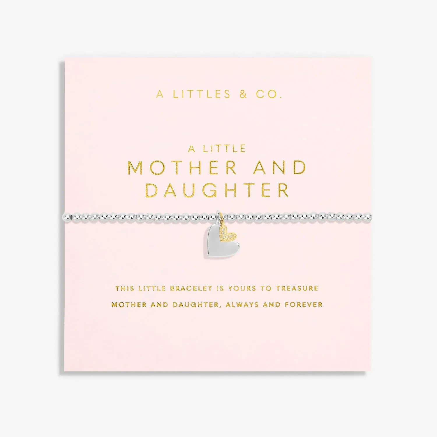 A Little "Mother And Daughter" Bracelet