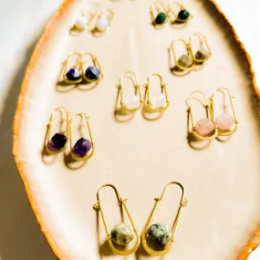 Abacus Oval Earring