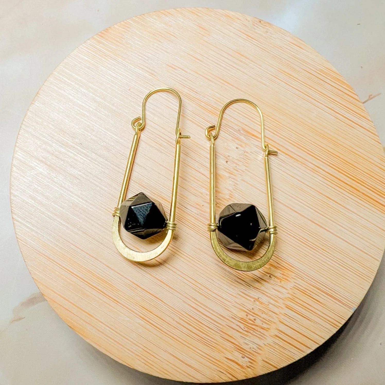 Abacus Oval Earring