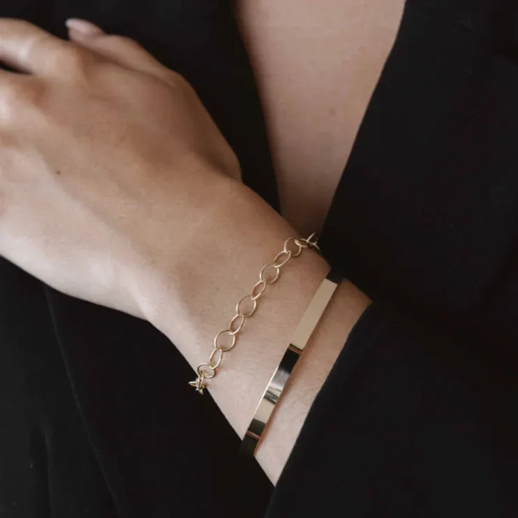 Alana Maria Eva Bracelet, Gold