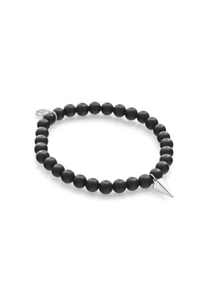 ALL FOR ONE BRACELET BLACKONYX/SILVER