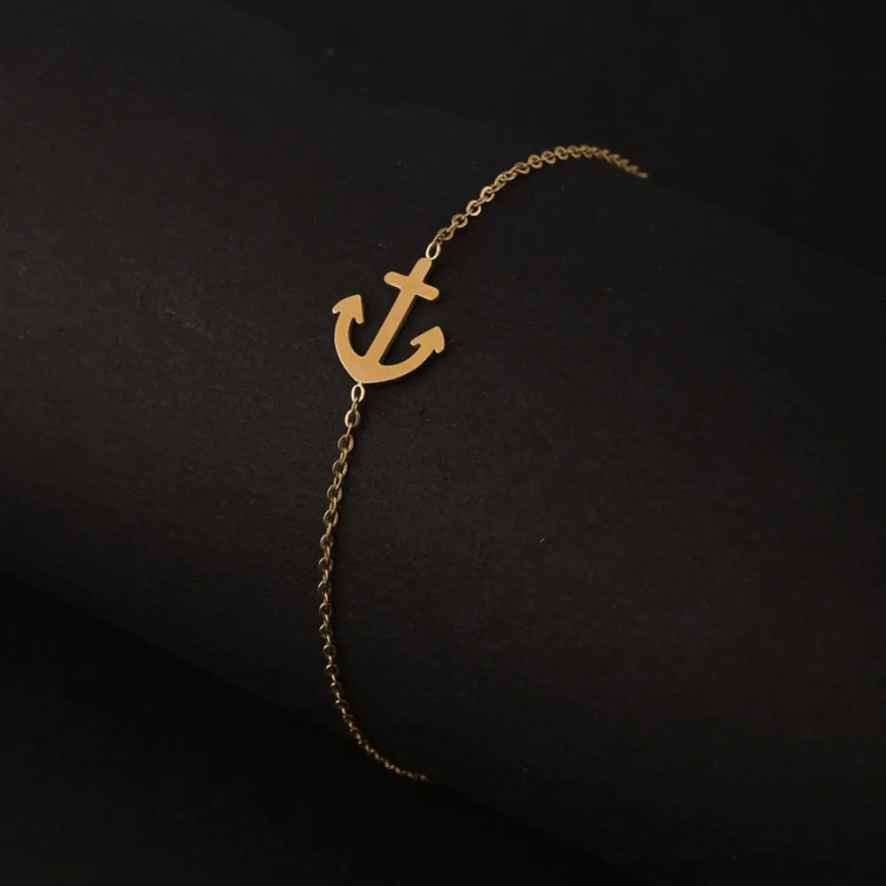 Anchor Charm Bracelet