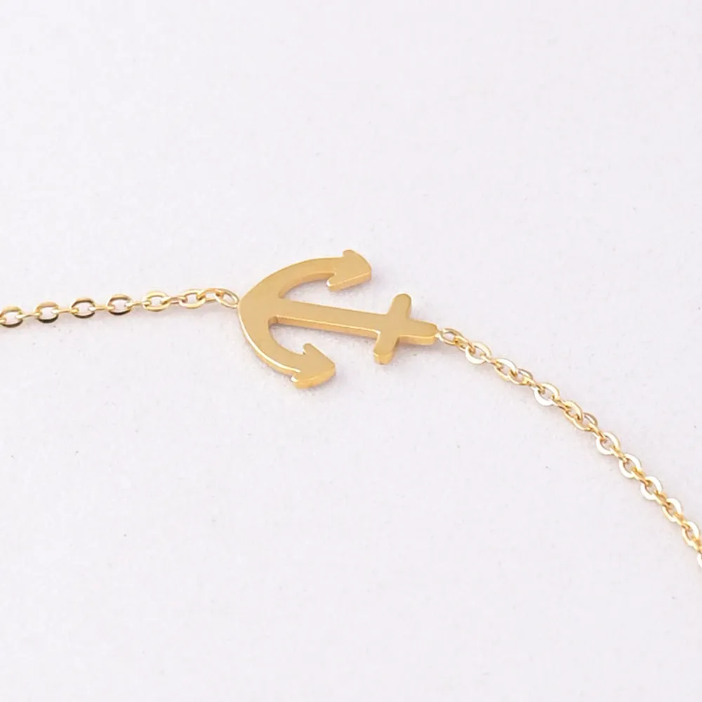 Anchor Charm Bracelet