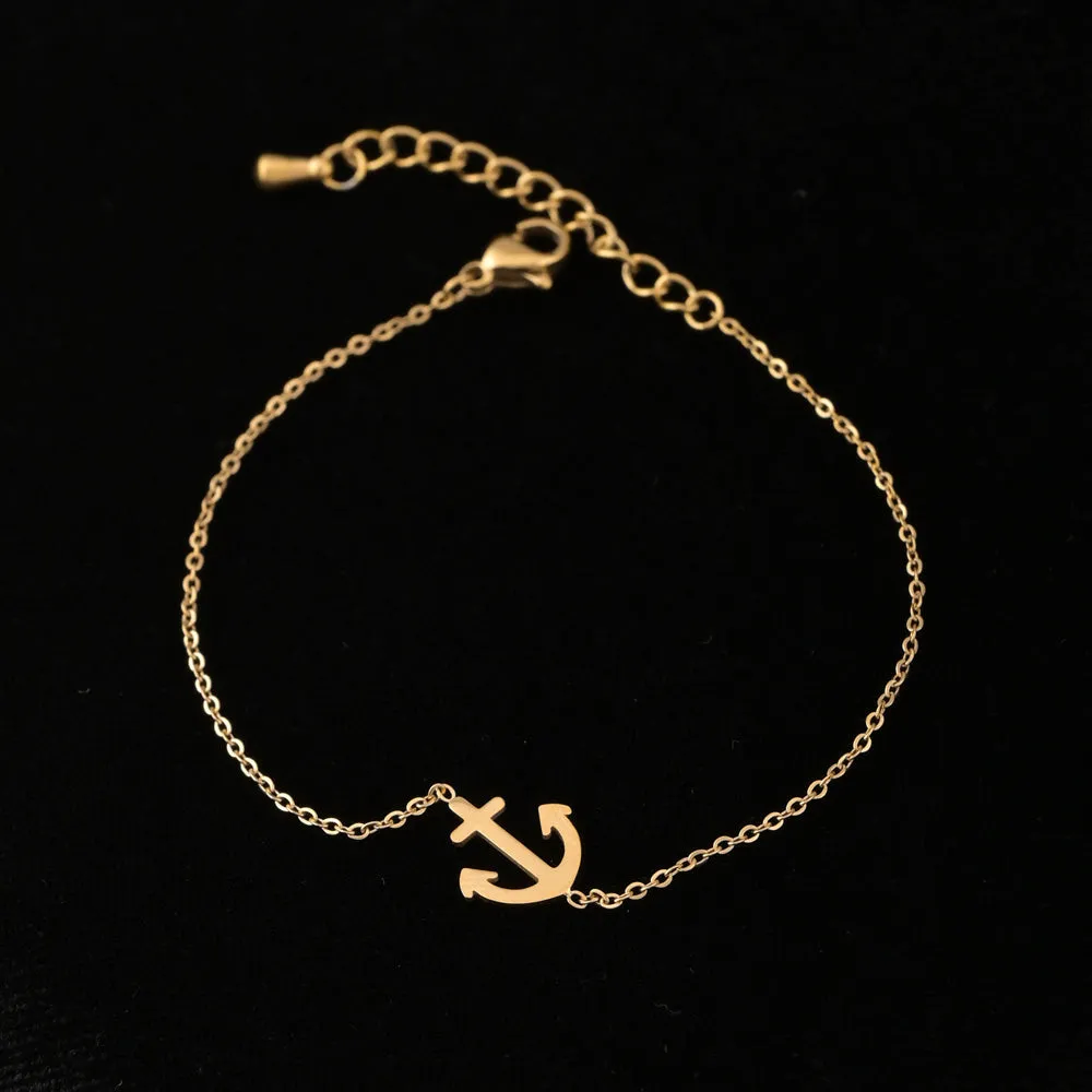 Anchor Charm Bracelet