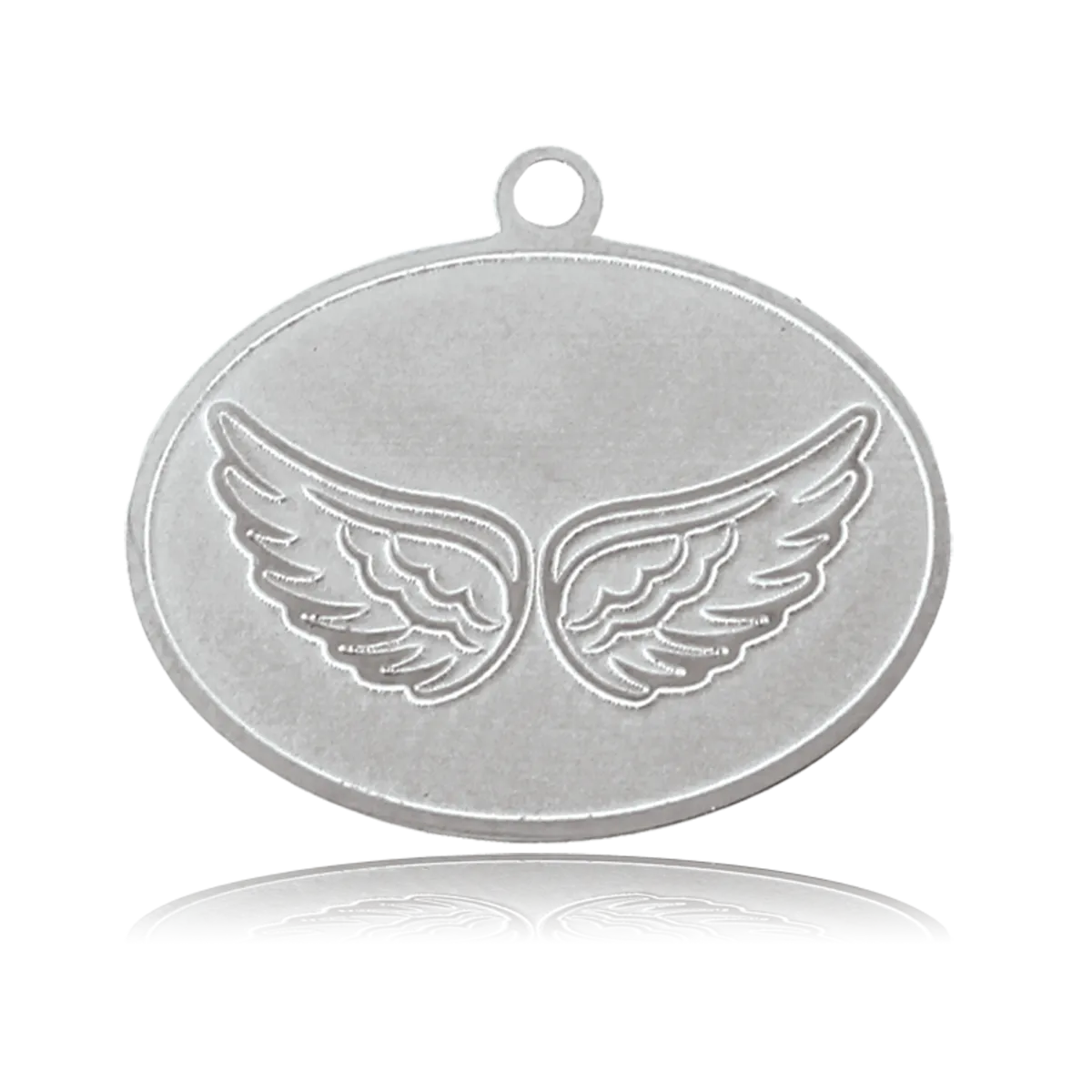 Angel Wings Charm with Blue Opal Jade Charity Bracelet