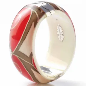 Antonella Piacenti Batik Openable Bangle 925 Silver