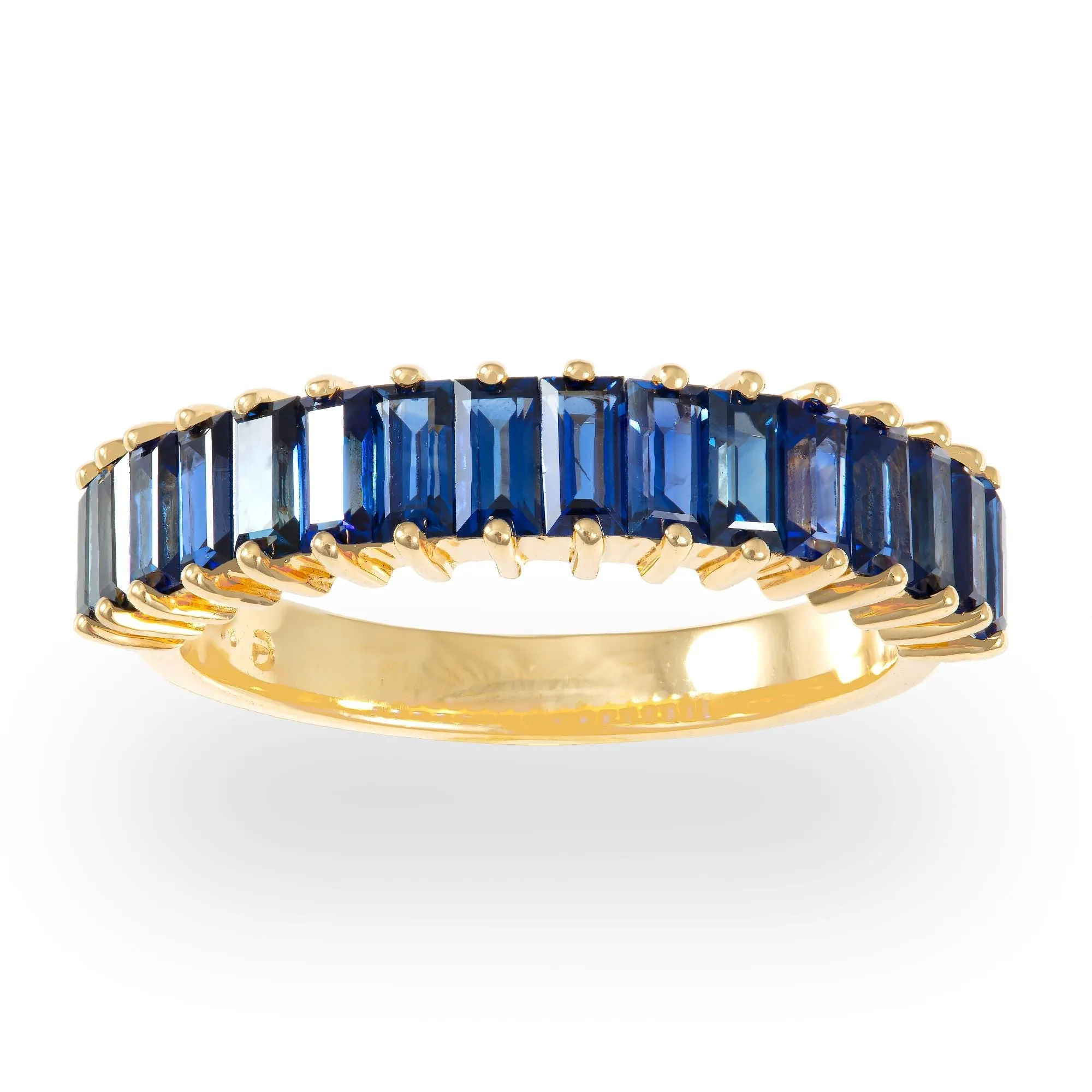 Baguette Gemstone Band