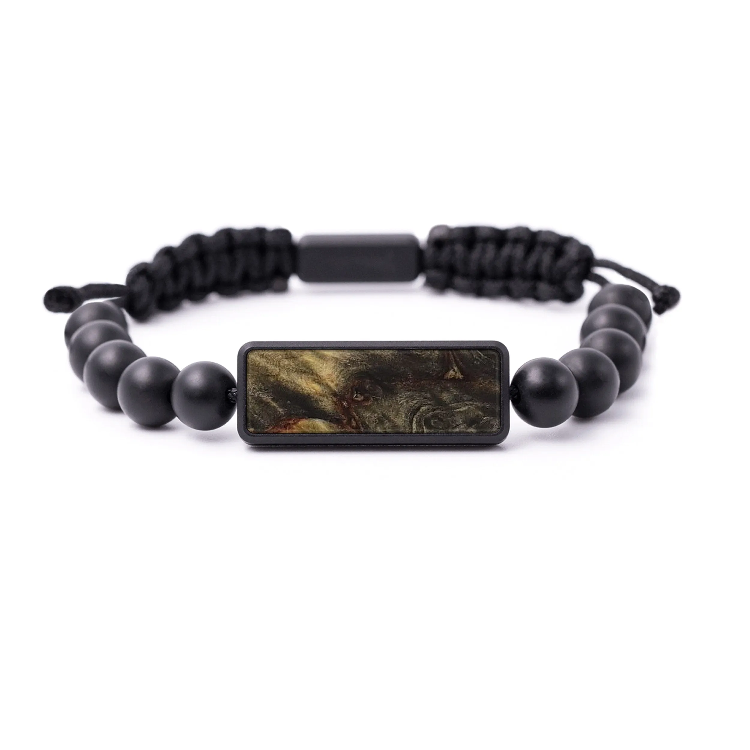 Bead Burl Wood Bracelet - Alina (Buckeye Burl, 593136)