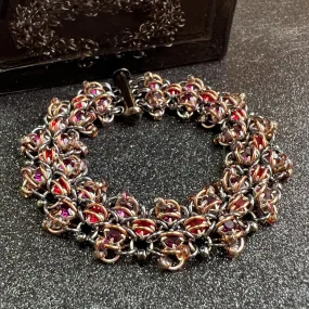 Beaded Lace and Rhinestone Bracelet Kit with Video Class Dark Secrets