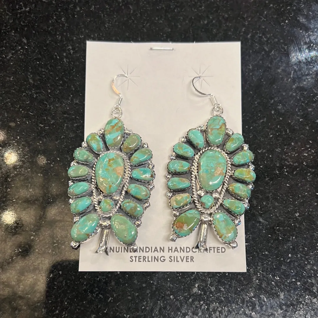 Blackly Creek Turquoise Squash Earrings