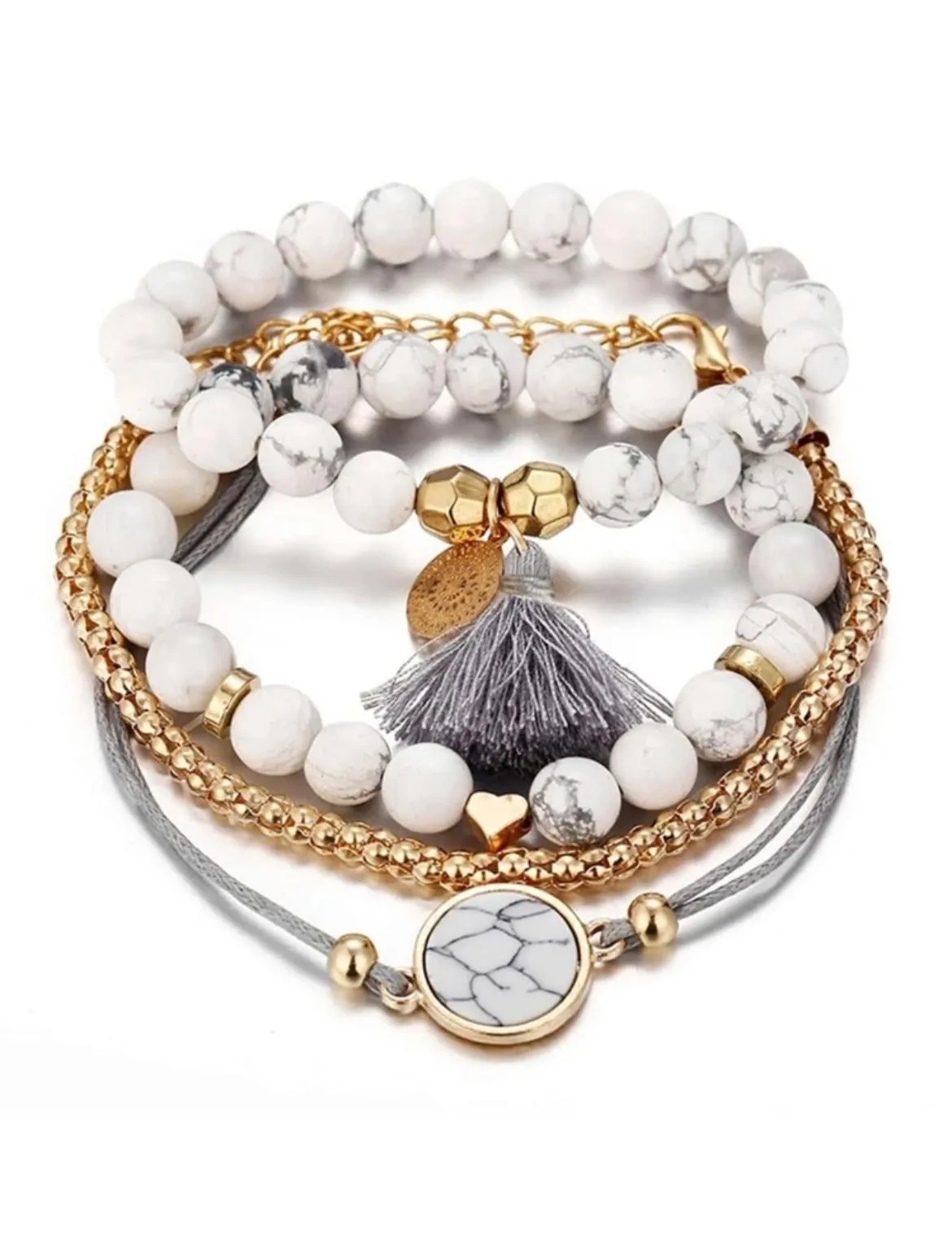 Boho Marble Bracelet