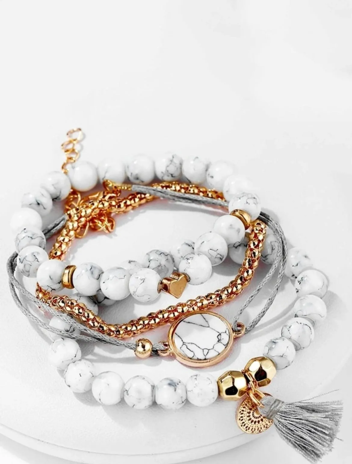 Boho Marble Bracelet