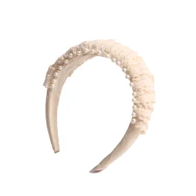 BRITTANY SCROLLED LACE HEADBAND
