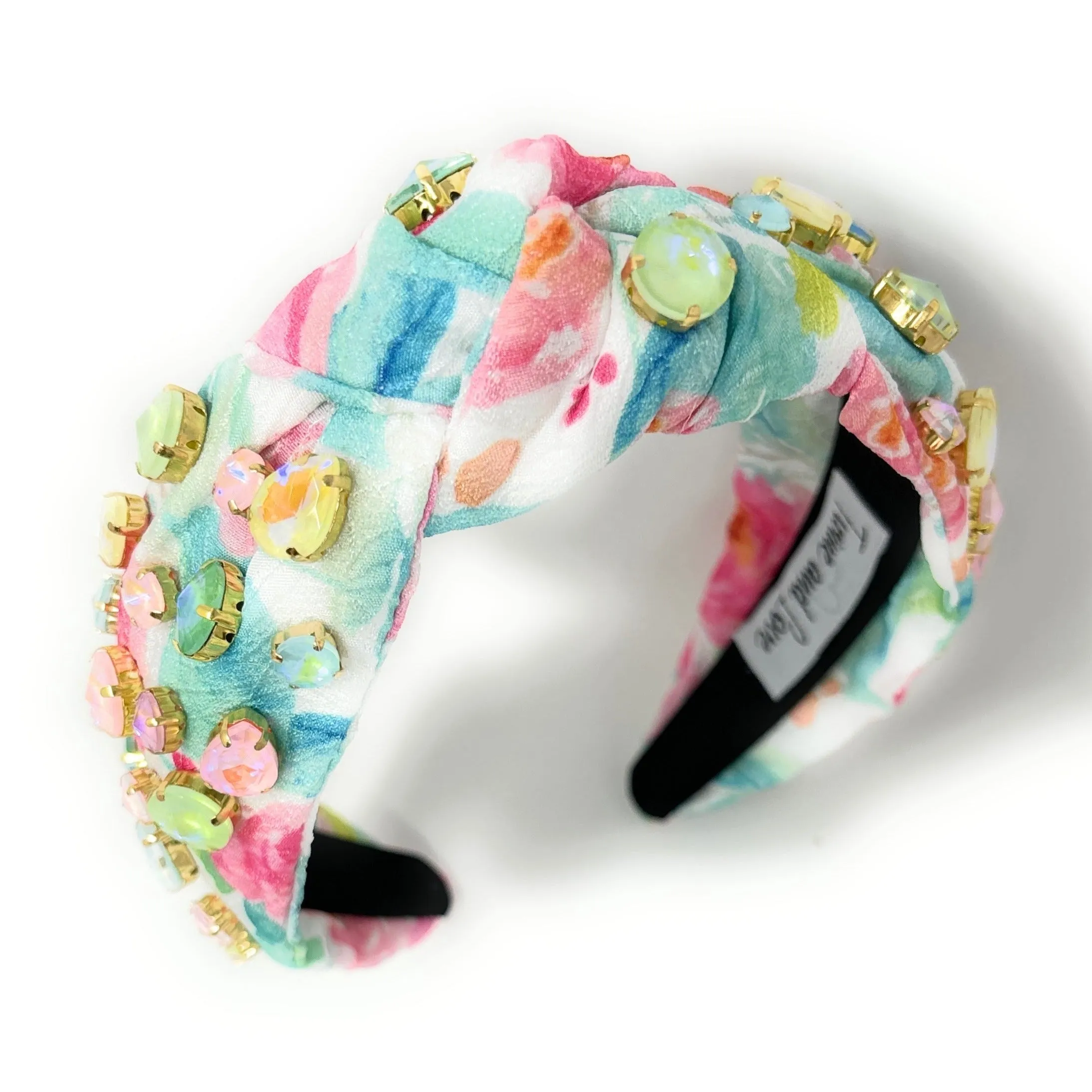 Cara Jeweled Knot Headband