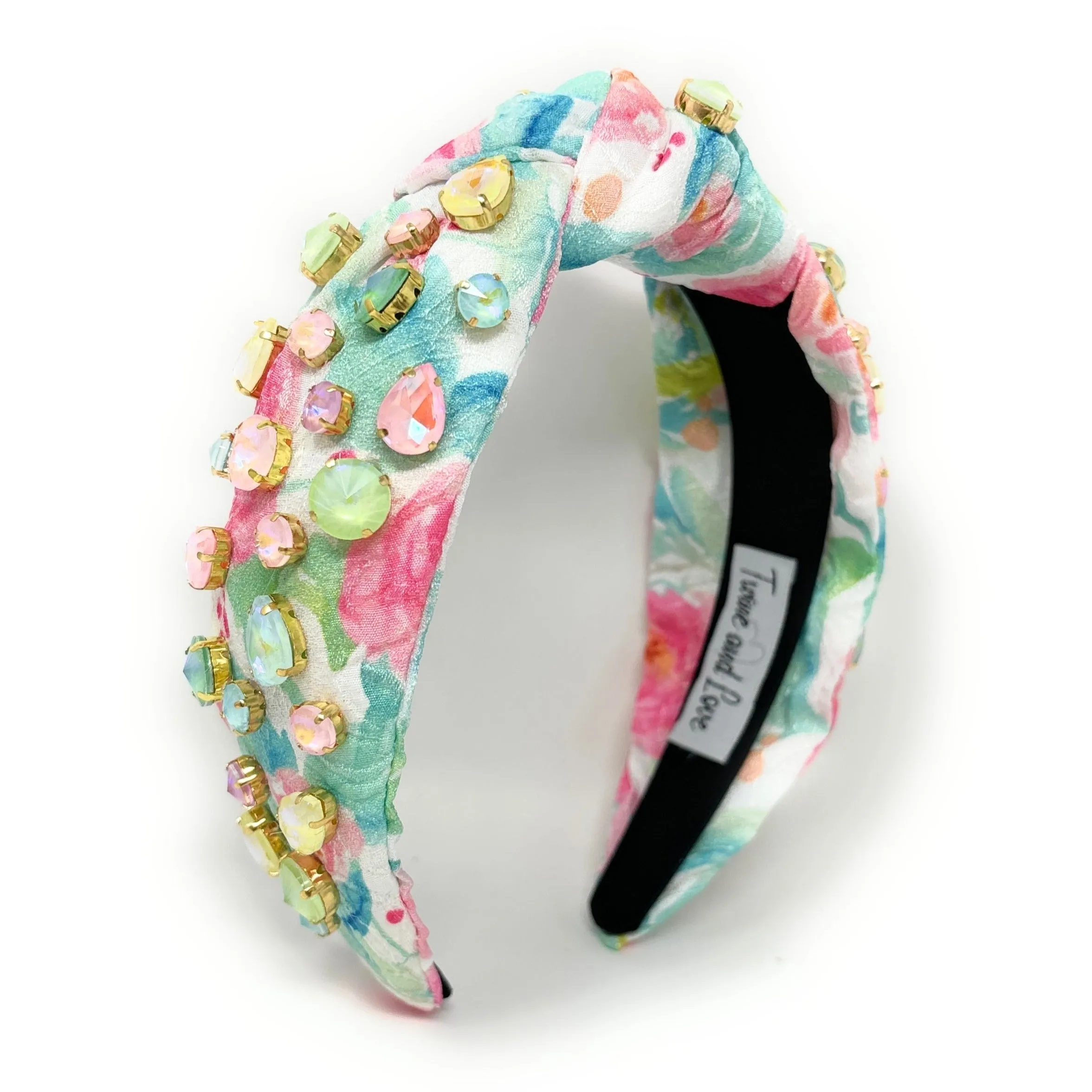 Cara Jeweled Knot Headband