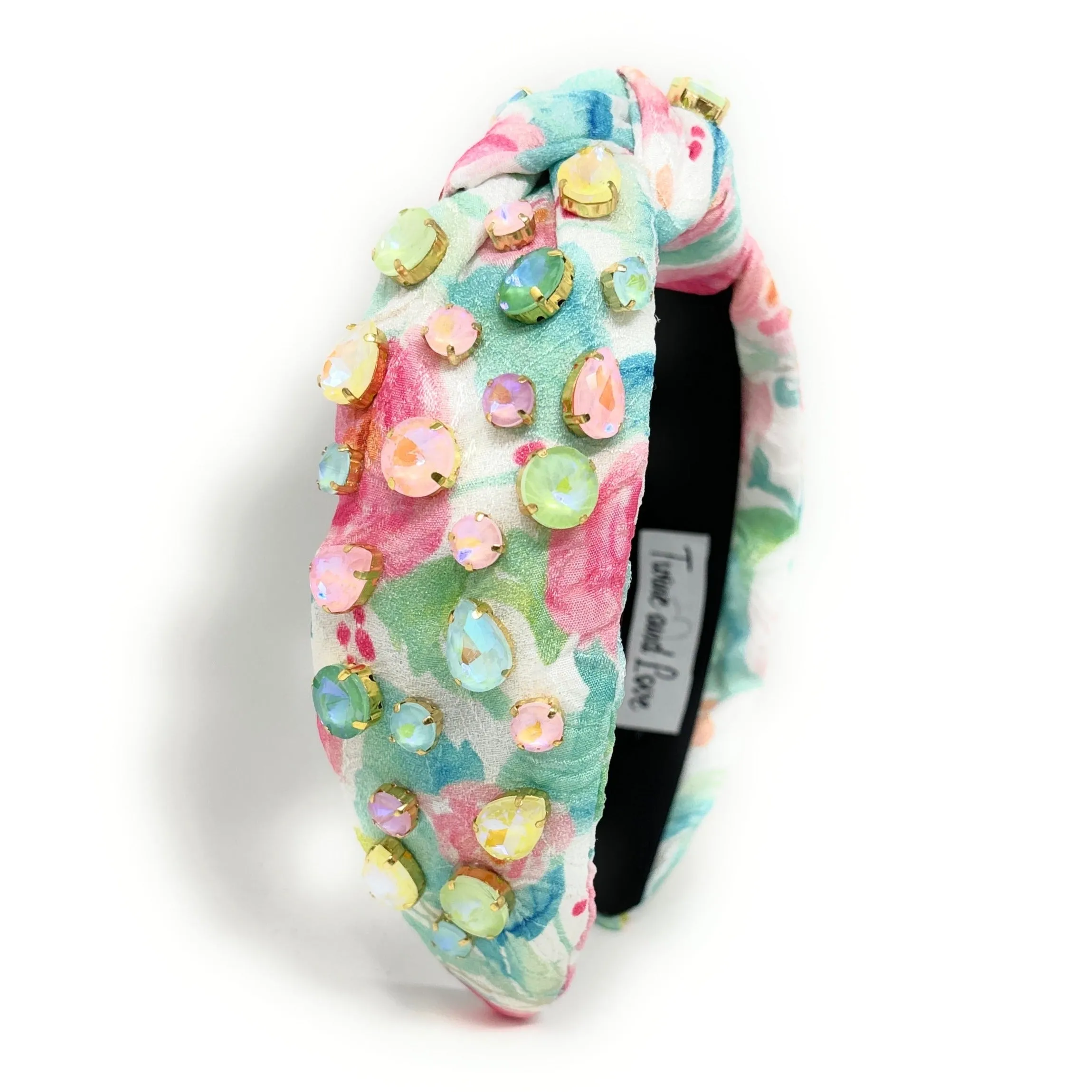 Cara Jeweled Knot Headband