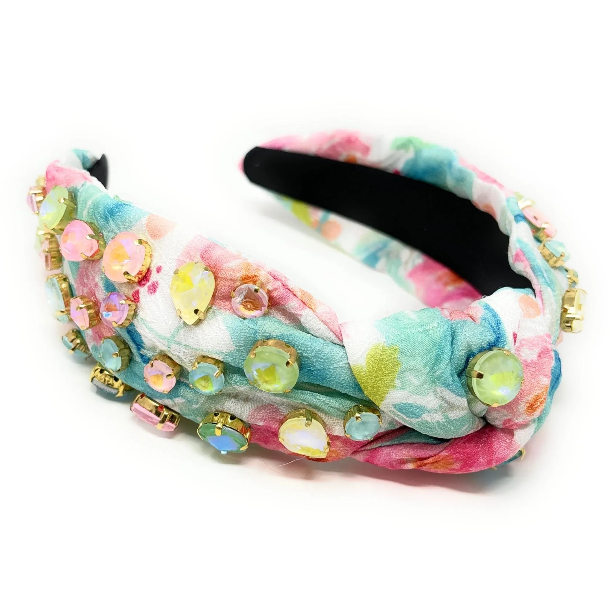 Cara Jeweled Knot Headband