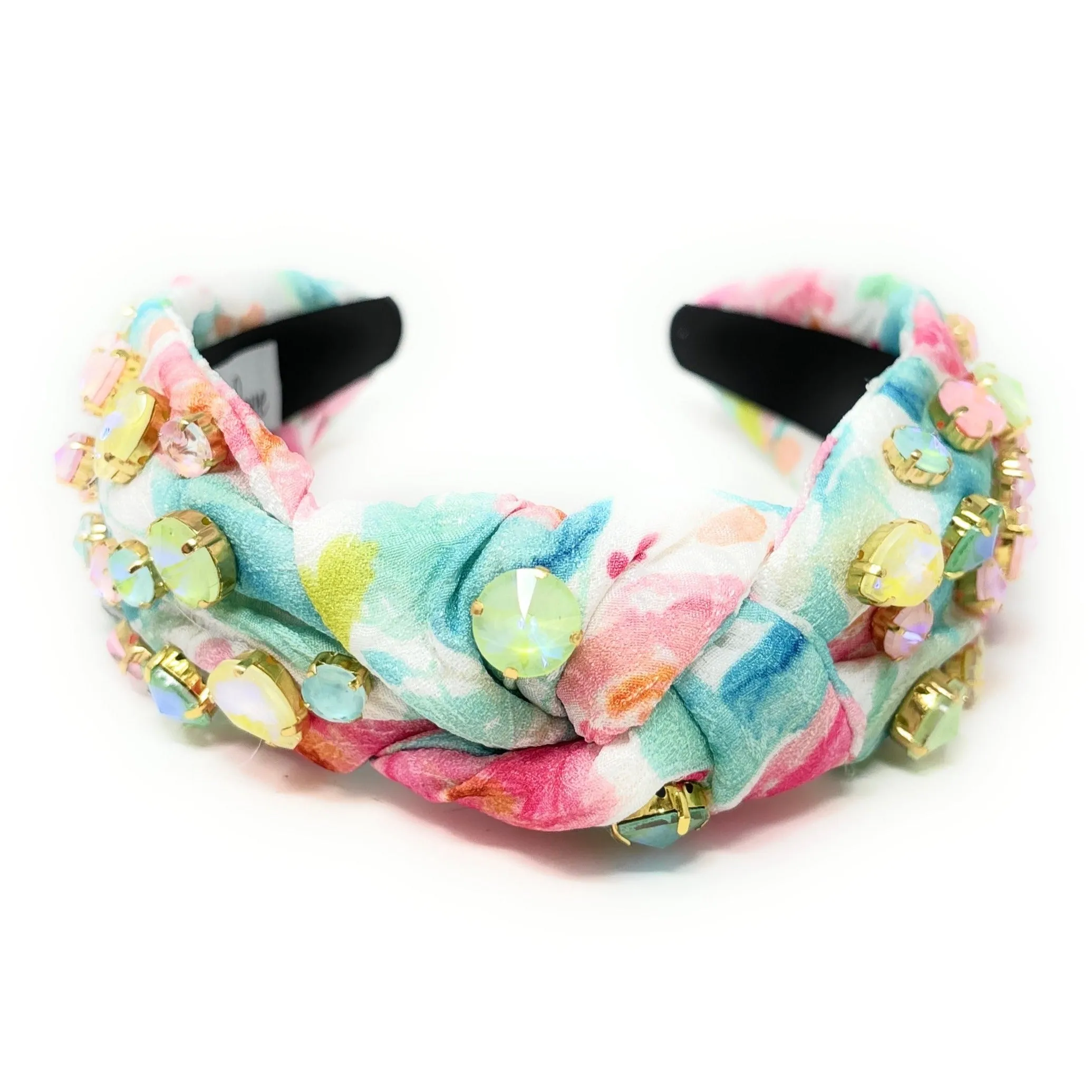 Cara Jeweled Knot Headband