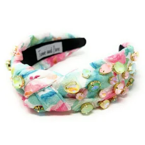 Cara Jeweled Knot Headband