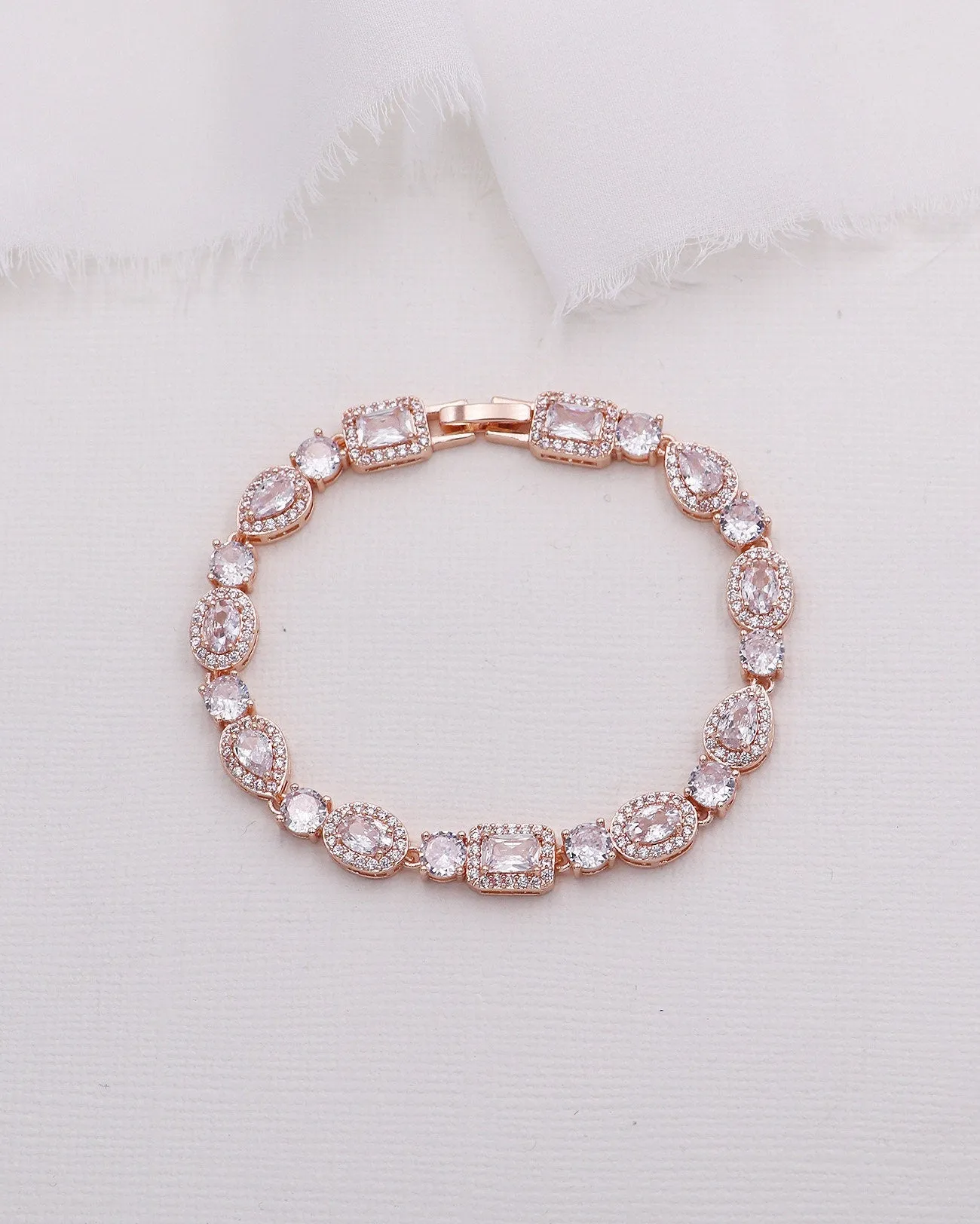 Cassie Bridal Bracelet