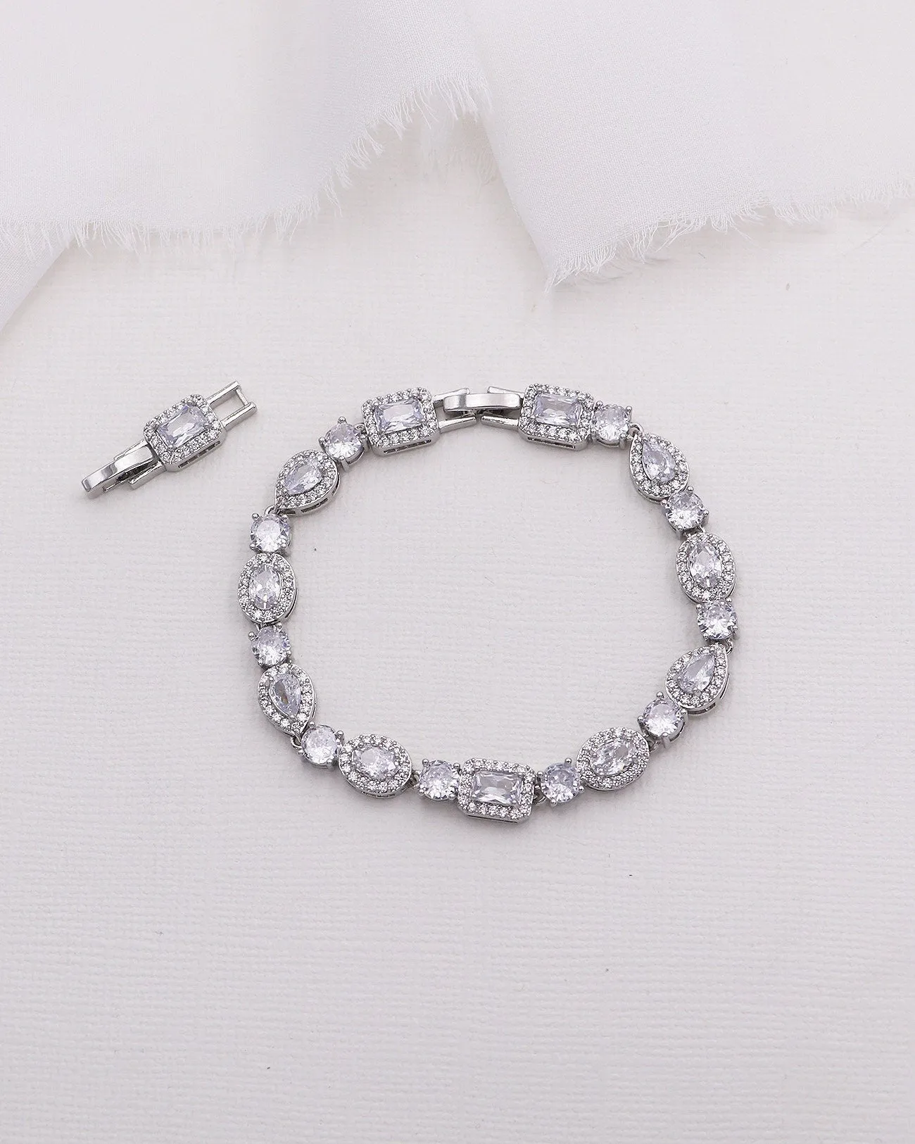 Cassie Bridal Bracelet