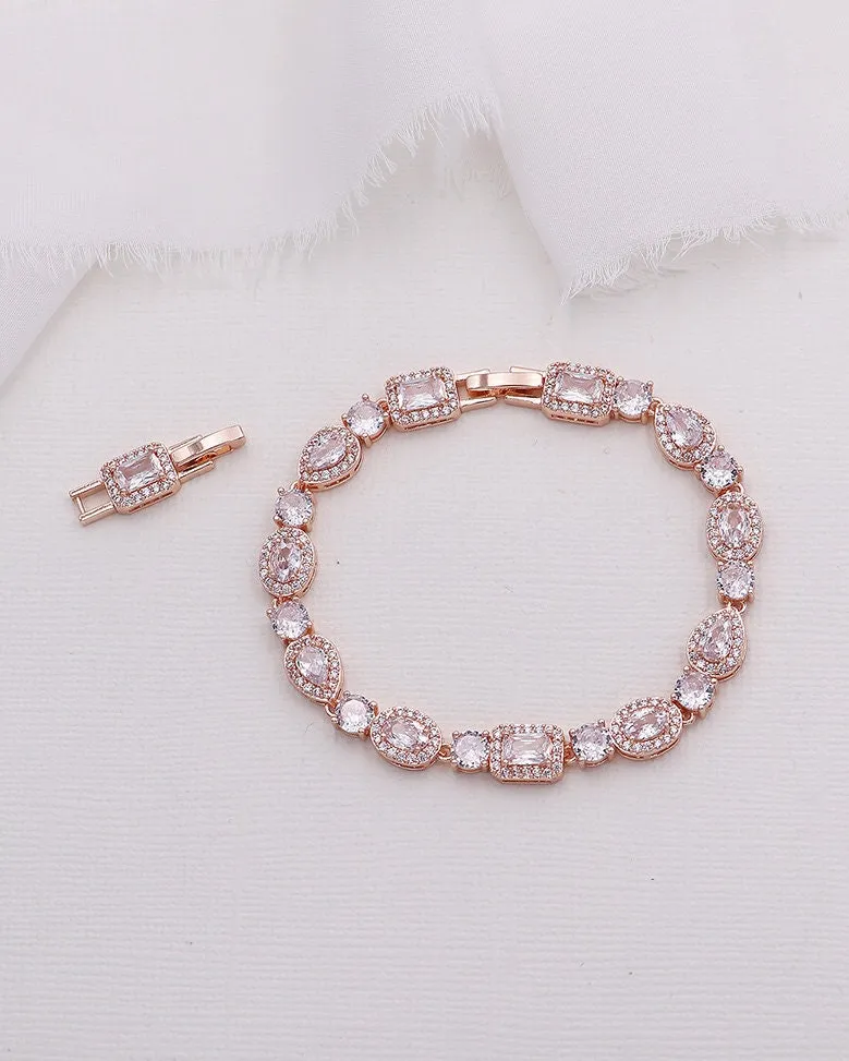 Cassie Bridal Bracelet