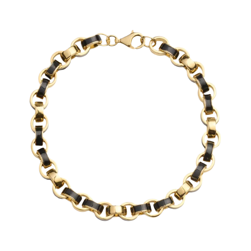 Chunky Enamel Bracelet by Awe Inspired