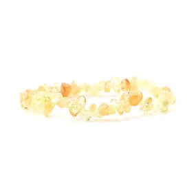 Citrine Chip Bracelet | Real Stone for Abundance & Positivity