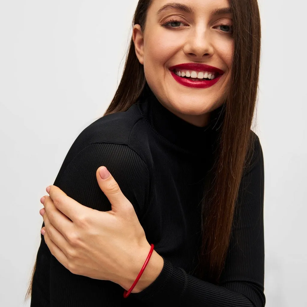Color Bangle - Passion Red