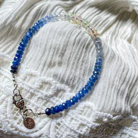 Cosmic Wisdom Sapphire Opal Classic Signature Bracelet