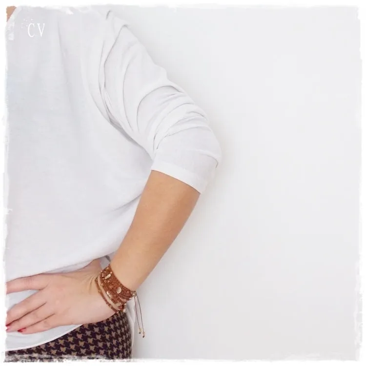Crochet Wrap Beaded Bracelet