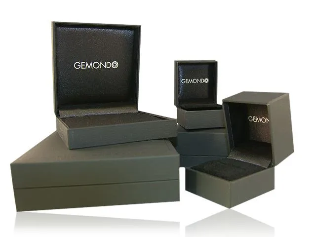 Damen 9 Karat Gelbgold Saphir & Diamant Oval Cluster Ohrstecker