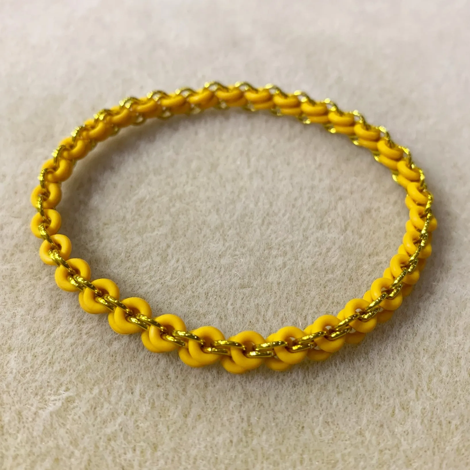 Diagonal Rope Mini Bangles Kit & FREE video - Choose color
