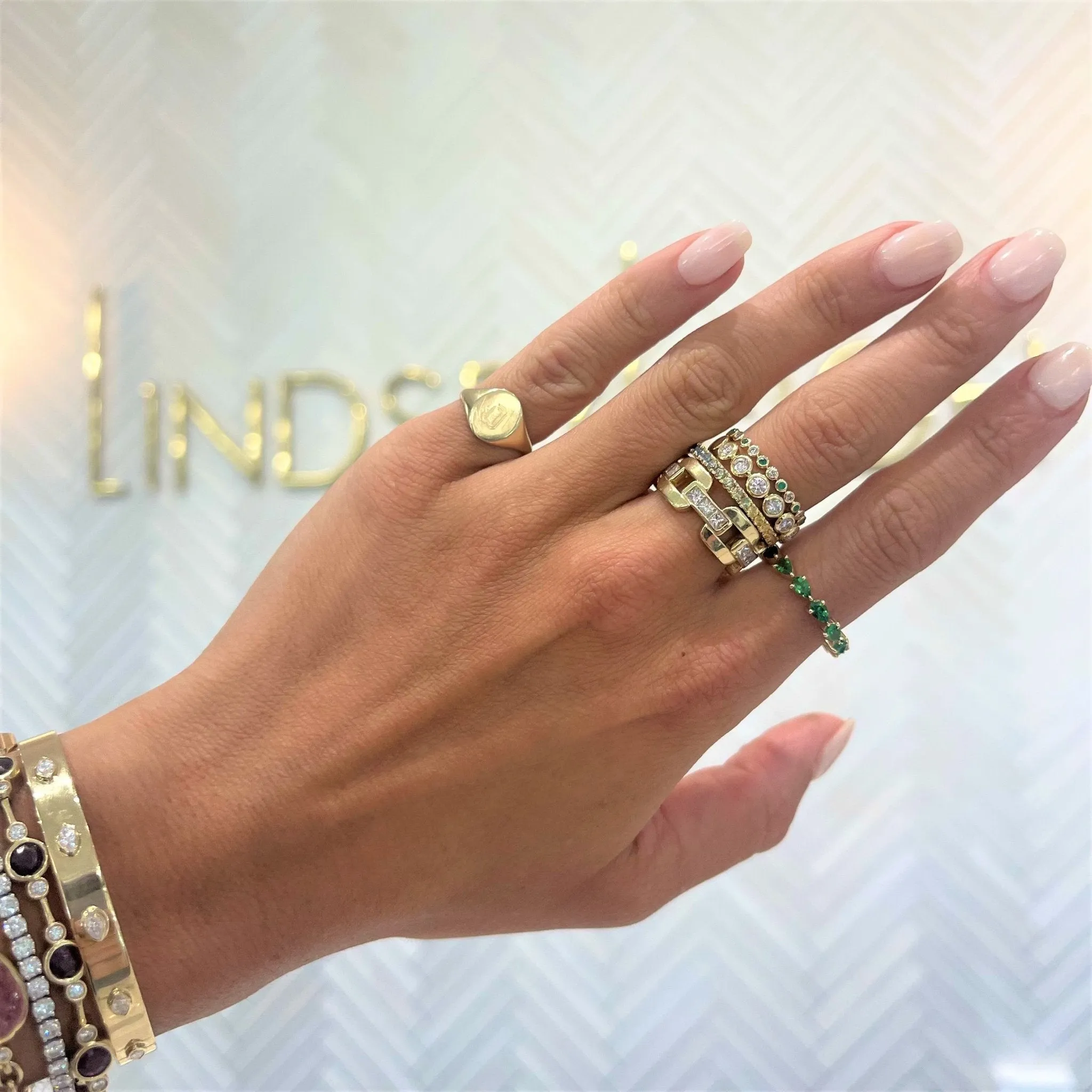 Diamond Bezel Band