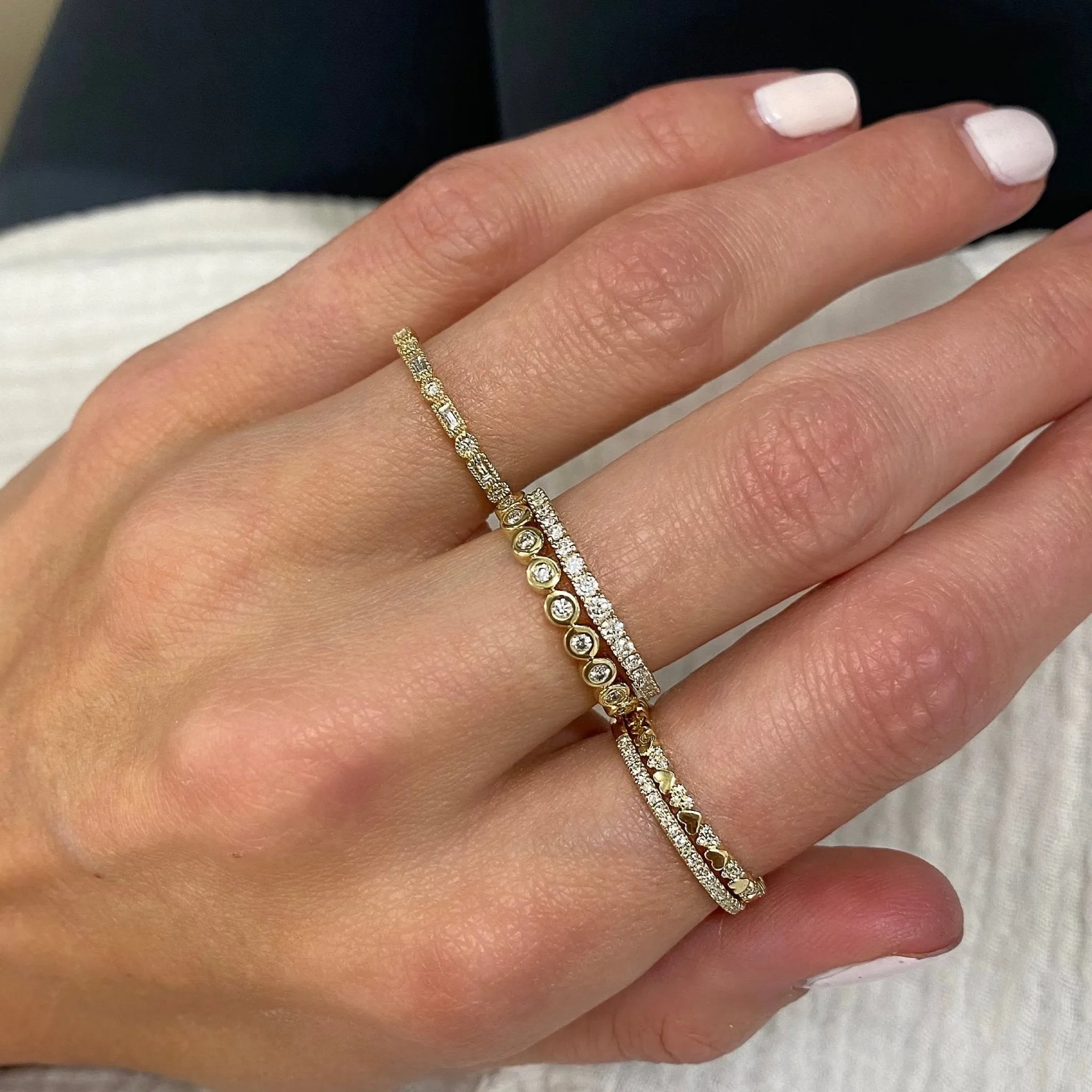 Diamond Bezel Band