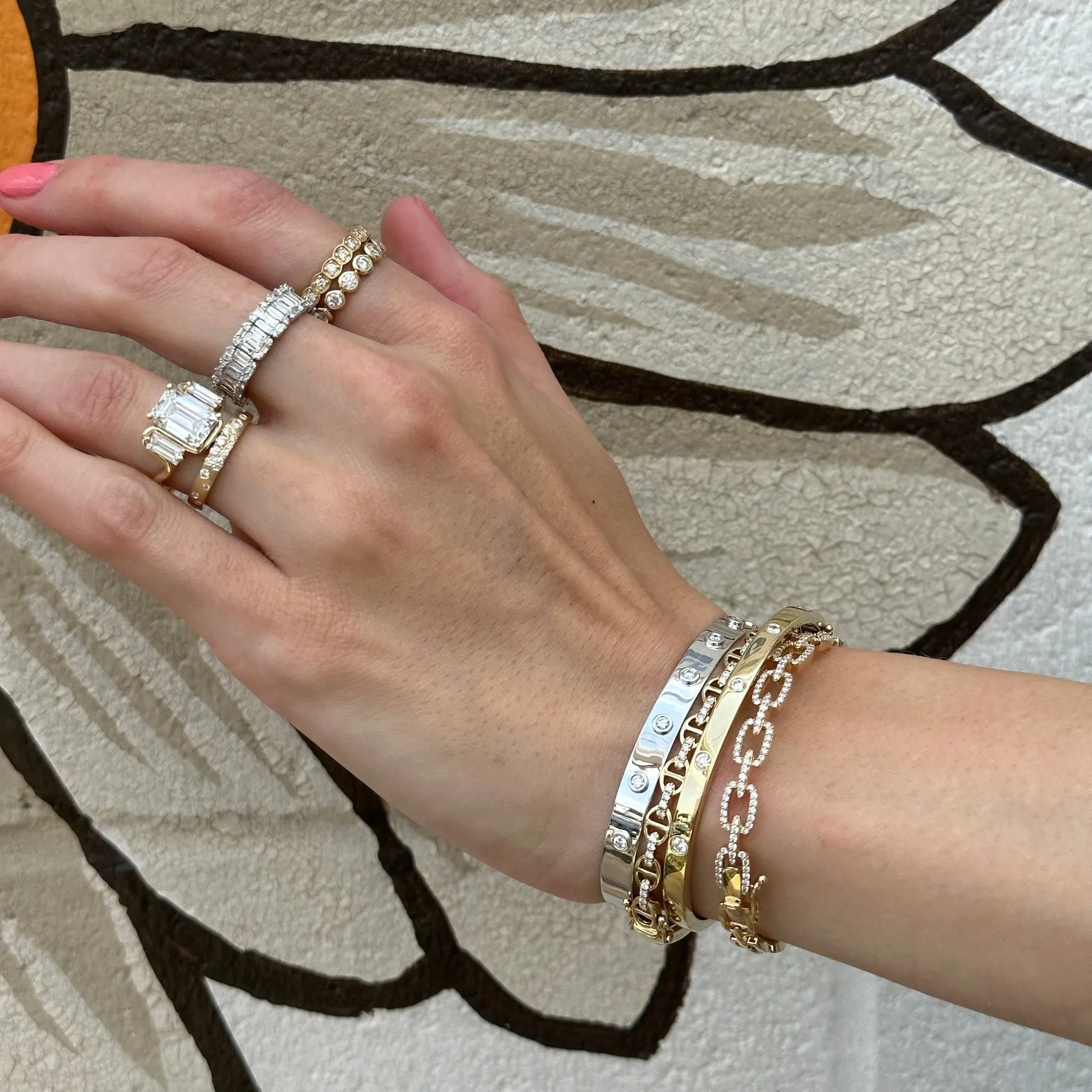 Diamond Bezel Band