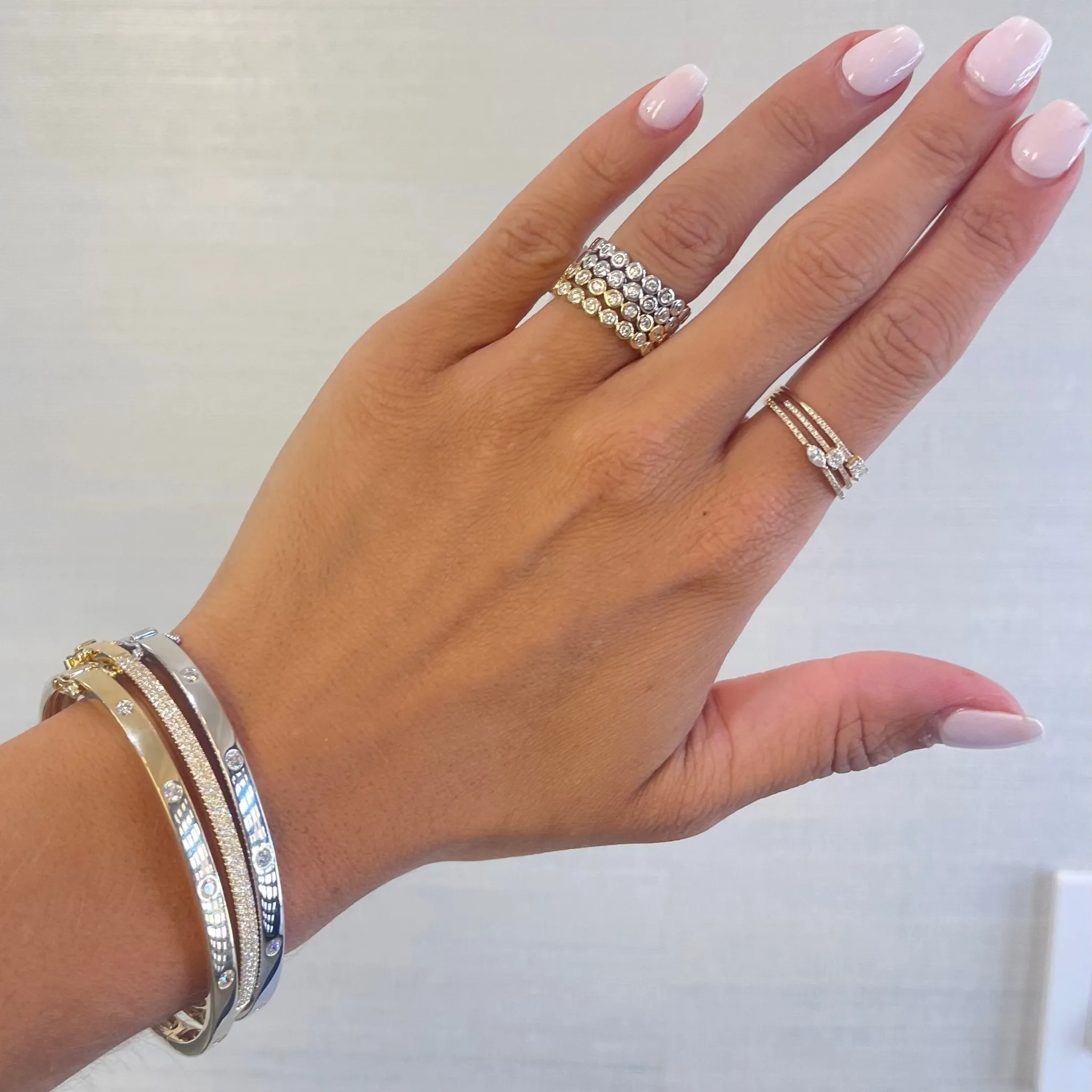 Diamond Bezel Band