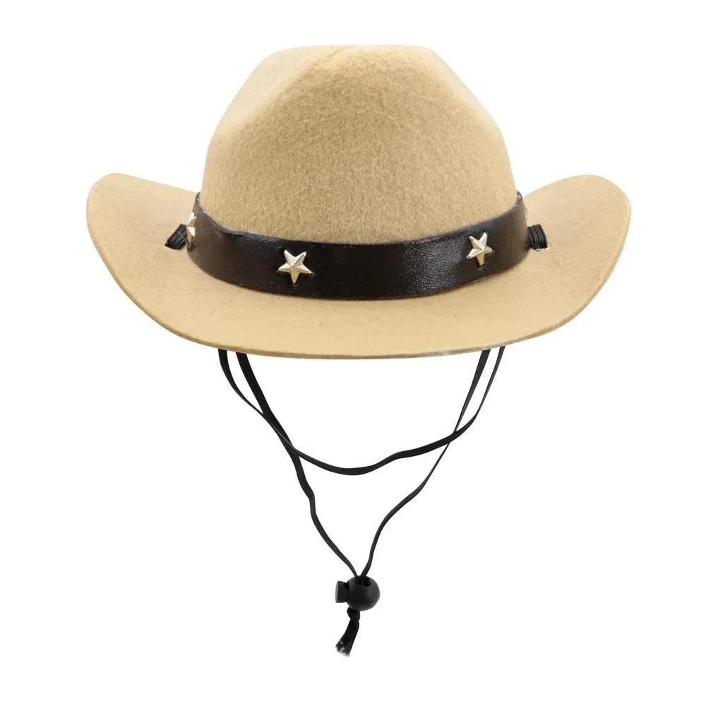 Dog Cowboy Hat - Pet Headwear