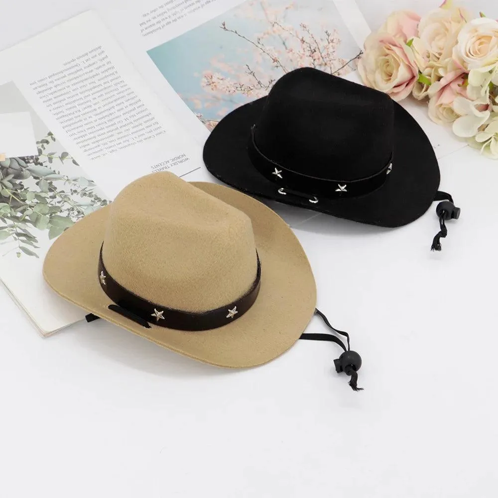 Dog Cowboy Hat - Pet Headwear