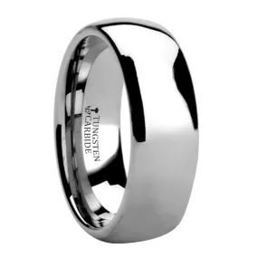 Domed Tungsten Carbide Ring
