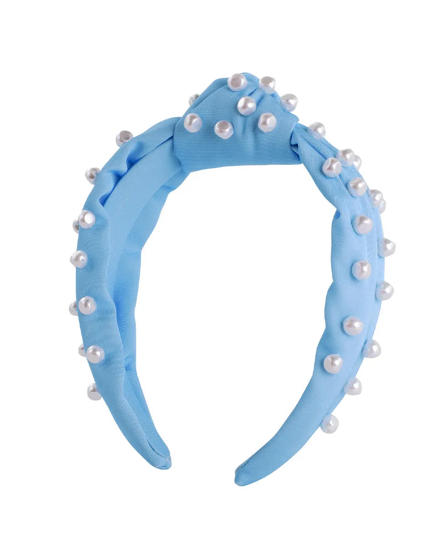 Embellished Slim Knot Headband