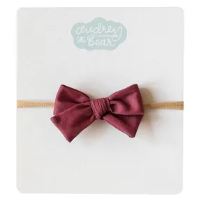 Everyday Bow | Midnight Mauve