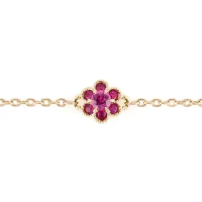 “fleurs”<br>Ruby Bracelet<br>ルビーブレスレット<br>（1334B）
