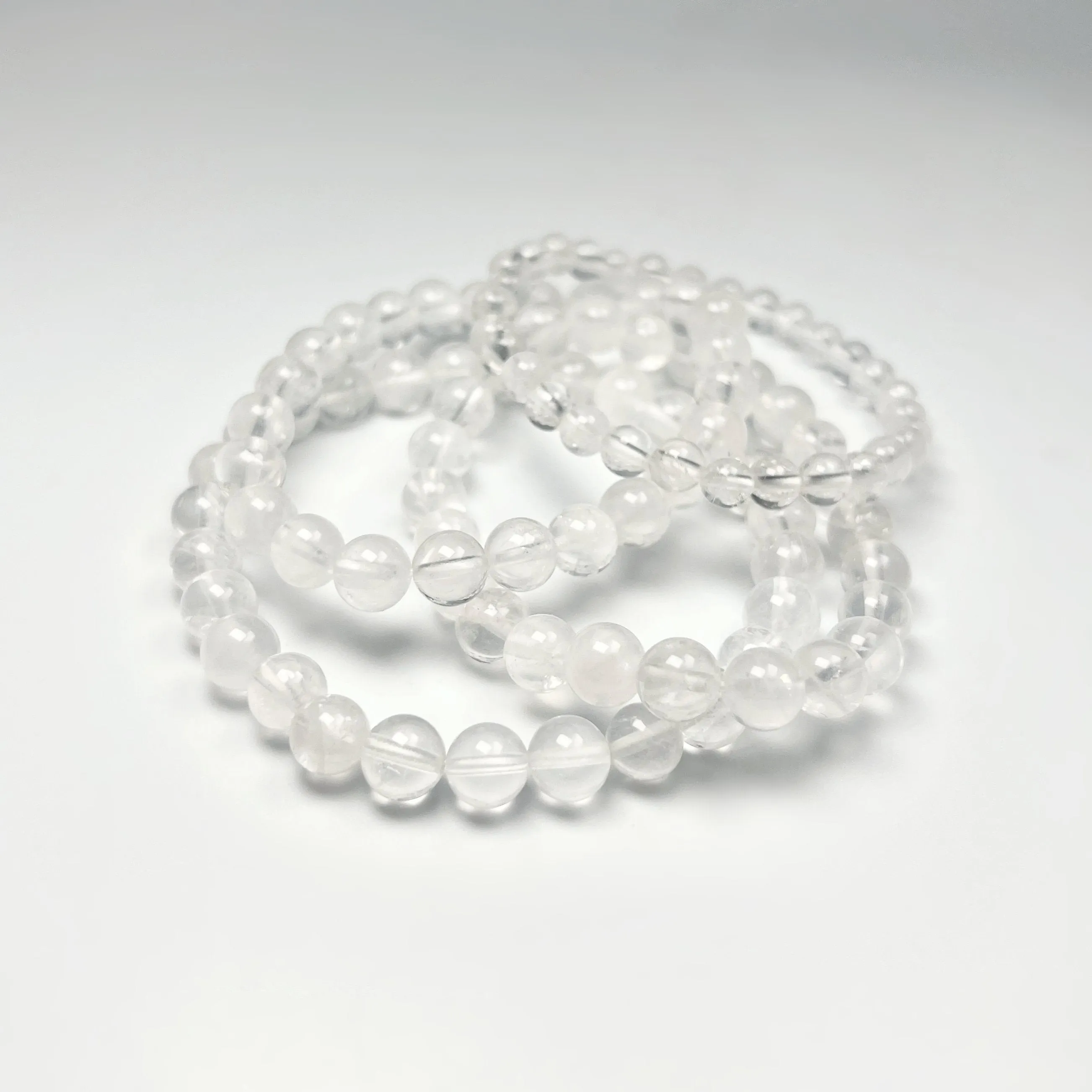 Girasol Milky Quartz Beaded Bracelet