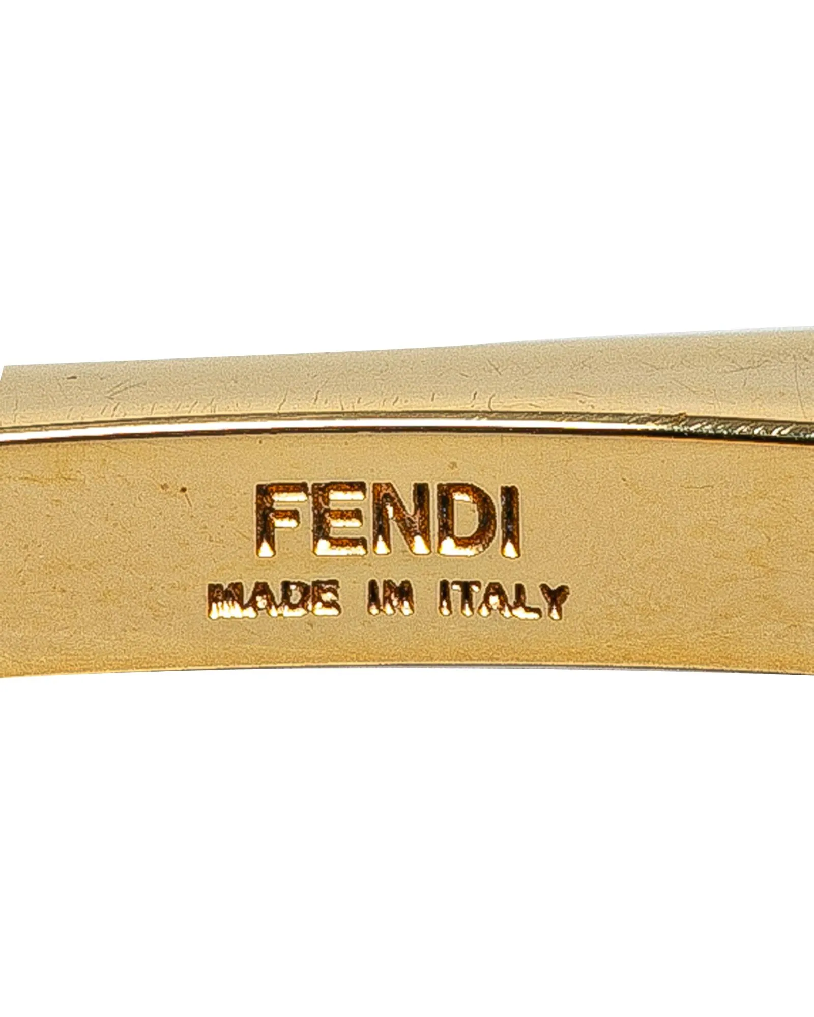 Gold Plated Enamel Bangle Bracelet