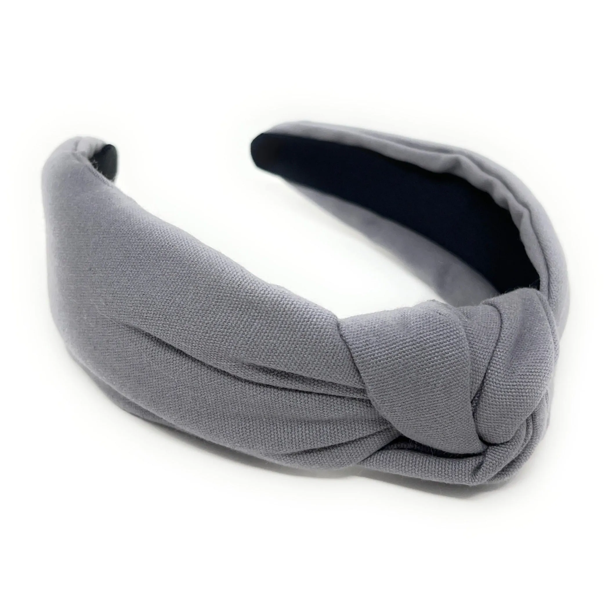Gray Knotted Headband