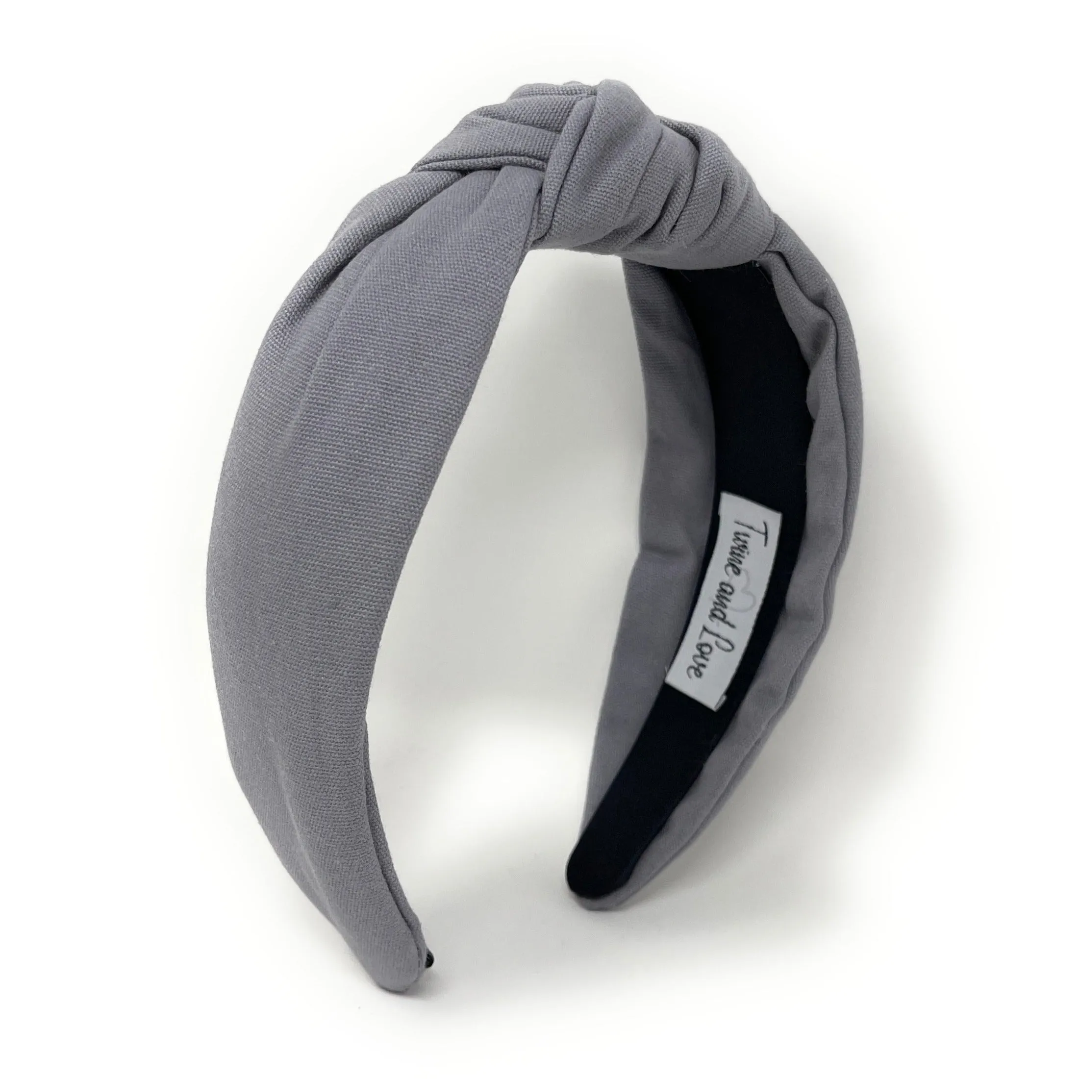 Gray Knotted Headband