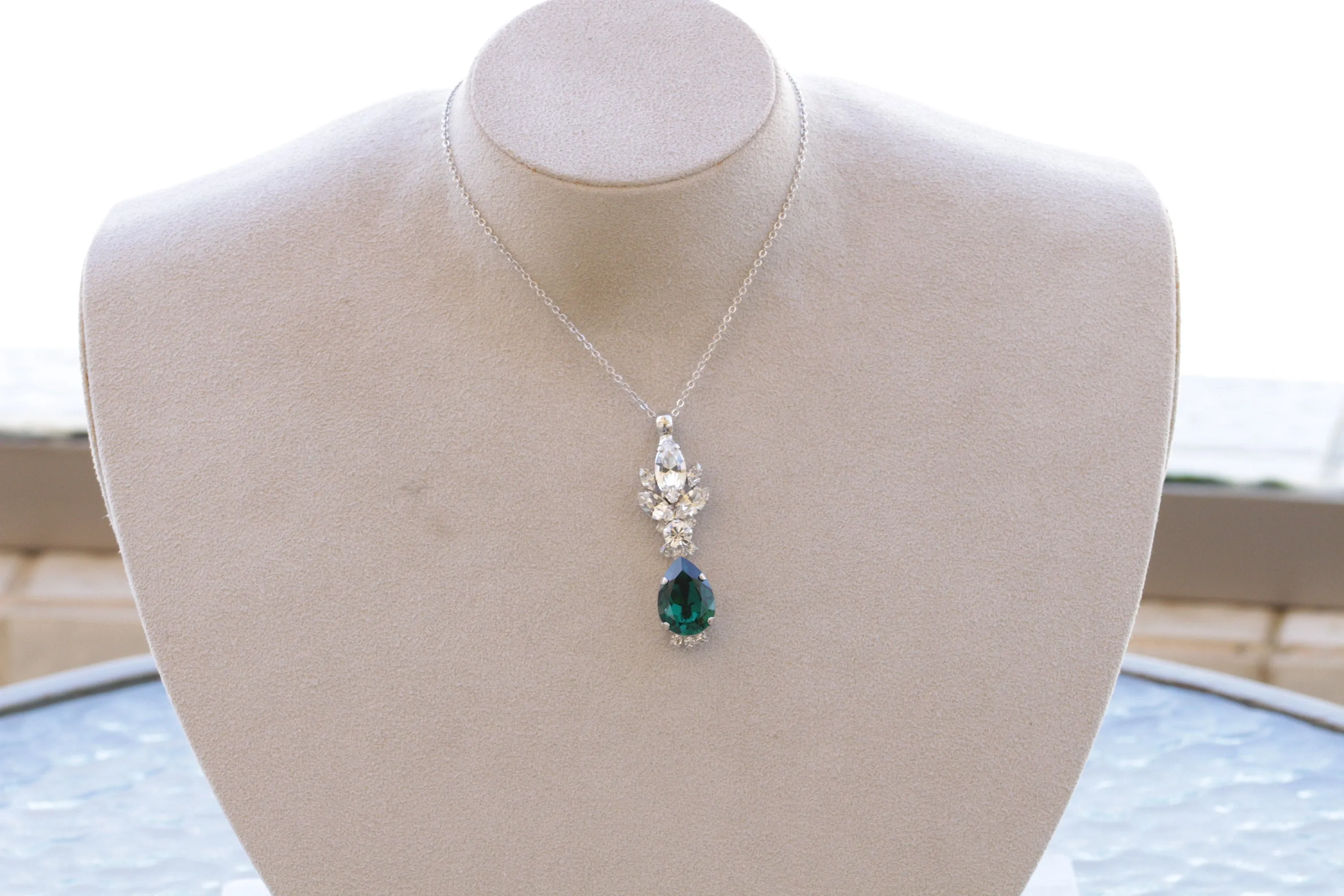 GREEN EMERALD BRACELET