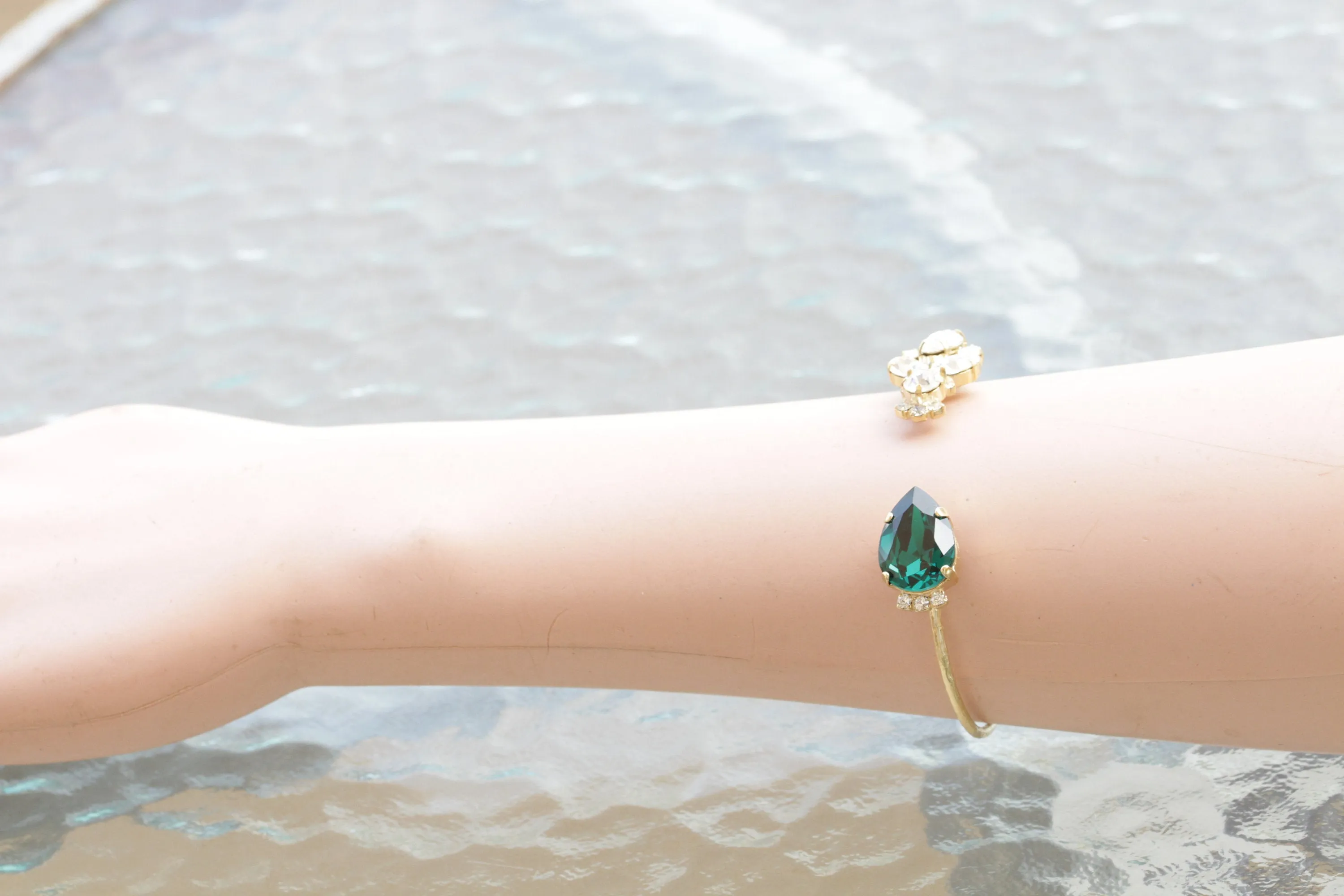 GREEN EMERALD BRACELET